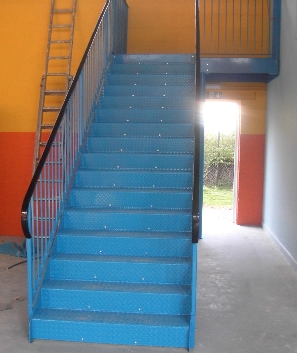 Blue Staircase